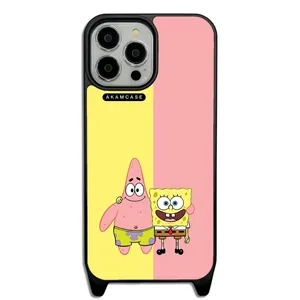 AKAM AMC-WLA13PROMAX-SPONGE BOB6 Cover For Apple iPhone 13 Pro Max