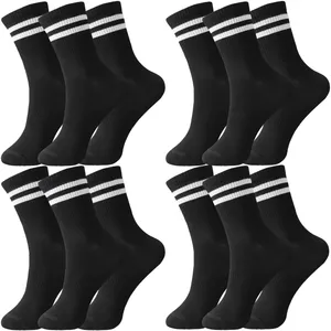 جوراب ورزشی مردانه ادیب مدل 2LE بسته 12 عددی