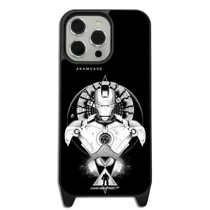 AKAM AMC-WLA15PROMAX-IRON MAN12 Cover For Apple iPhone 15 Pro Max