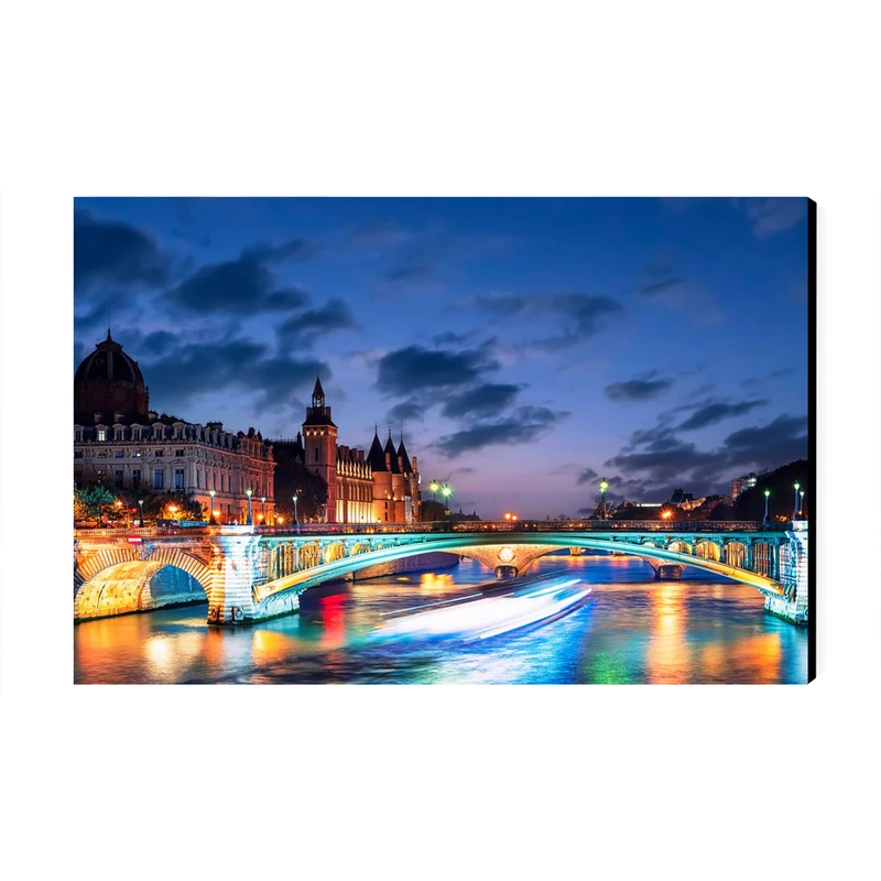 تابلو شاسی عرش طرح گردشگری فرانسه مدل رودخانه سن کد As5723