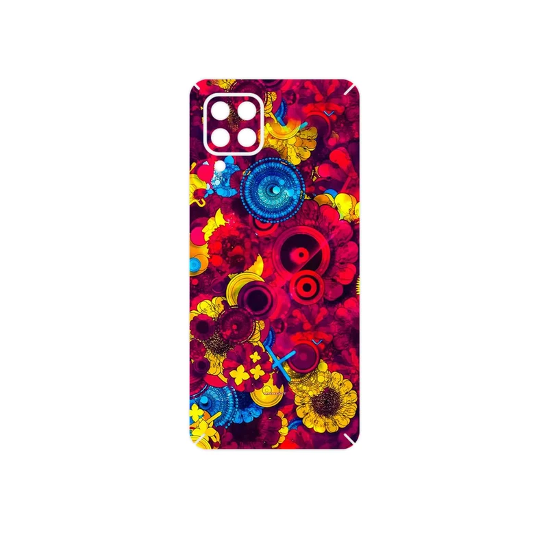 برچسب پوششی ماهوت مدل Vector Flower Garden Digital Art مناسب برای گوشی موبایل سامسونگ Galaxy M32