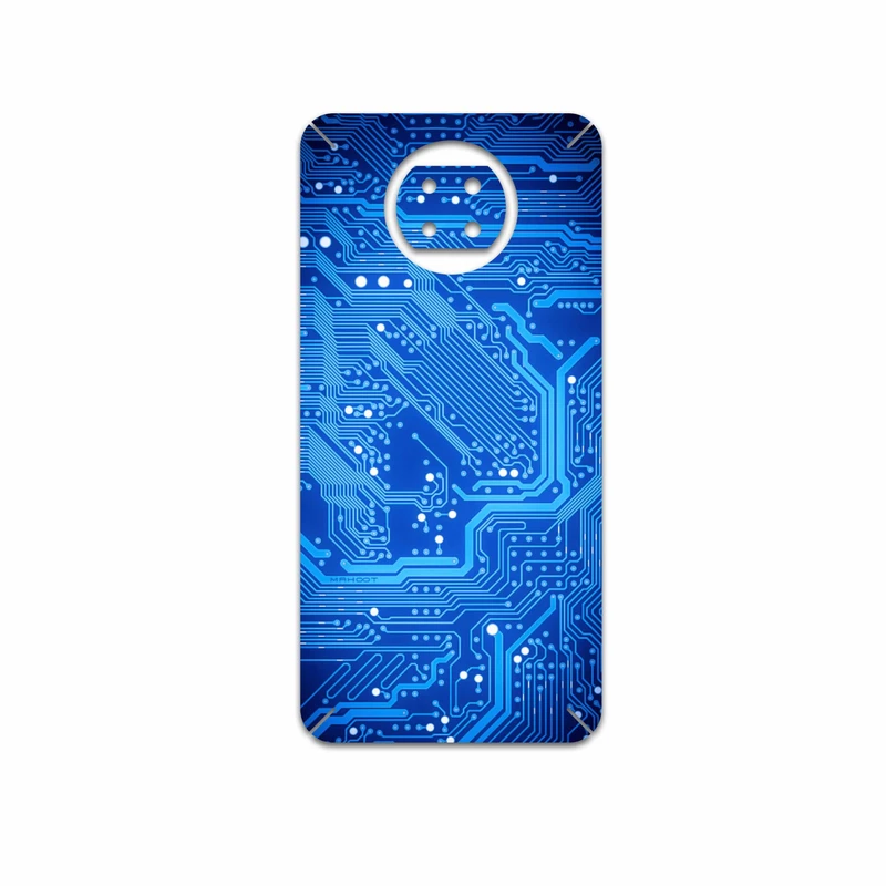 برچسب پوششی ماهوت مدل Blue-Printed-Circuit-Board مناسب برای گوشی موبایل شیائومی Redmi Note 9T