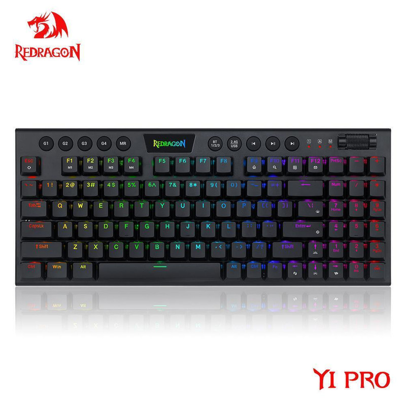 کیبورد مخصوص بازی ردراگون مدل Yi Pro K625P-KBS 3
