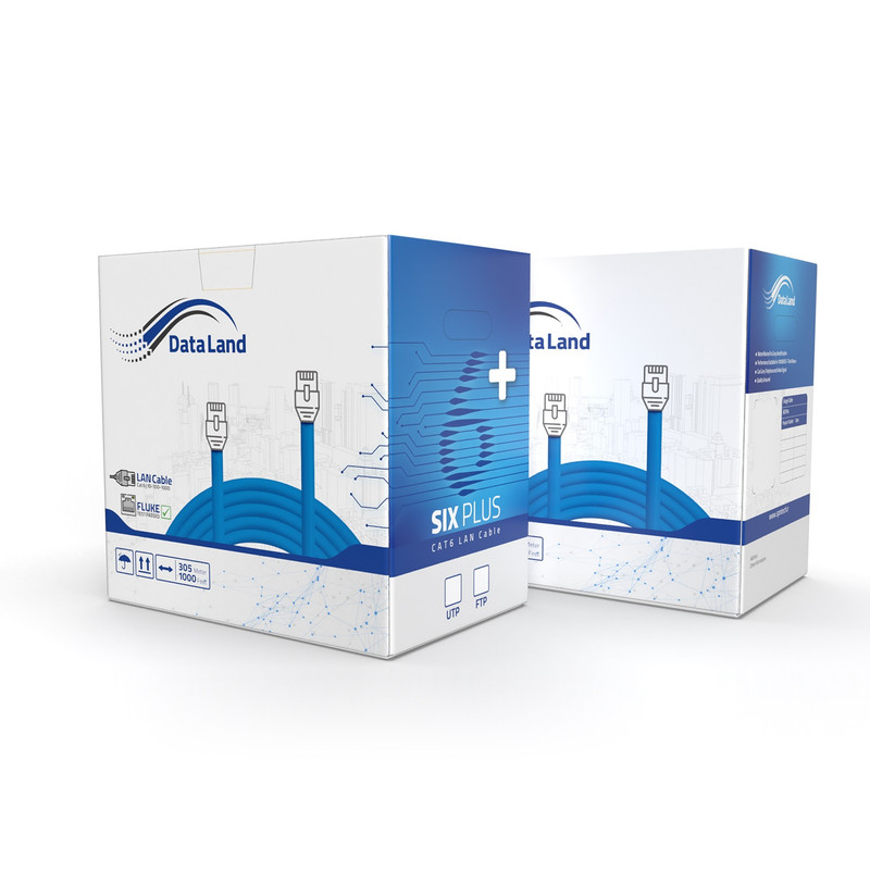 کابل شبکه Cat6 دیتا لنــد مدل Cat6 UTP