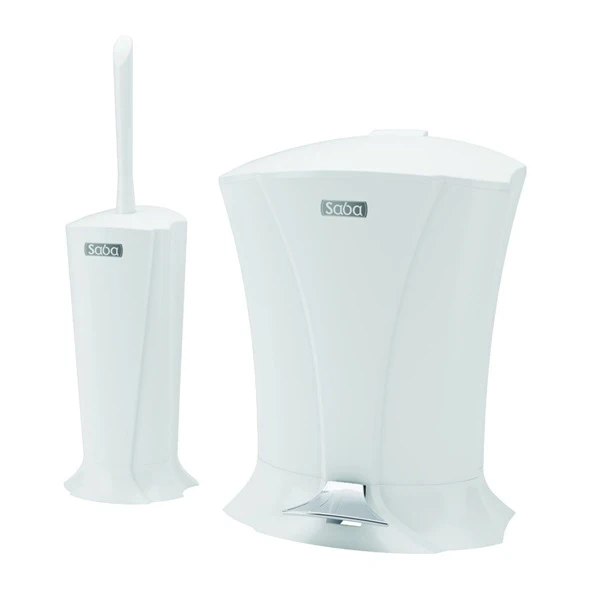 ست سطل و برس سرویس بهداشتی صبا مدل 01