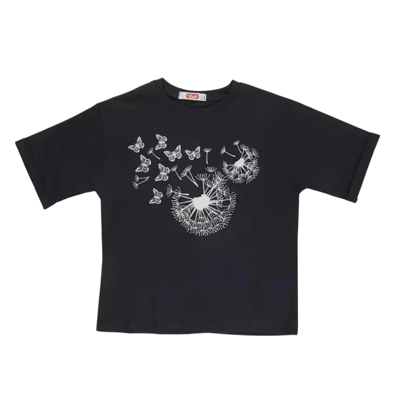 تی شرت آستین کوتاه دخترانه مدل MDSS-CH0662