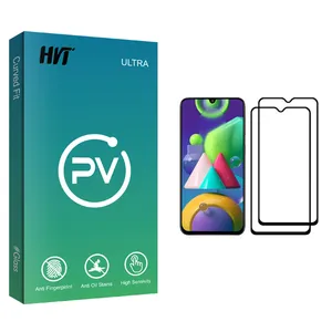 HVT PV glass Screen Protector For Samsung Galaxy M21 Pack Of 2