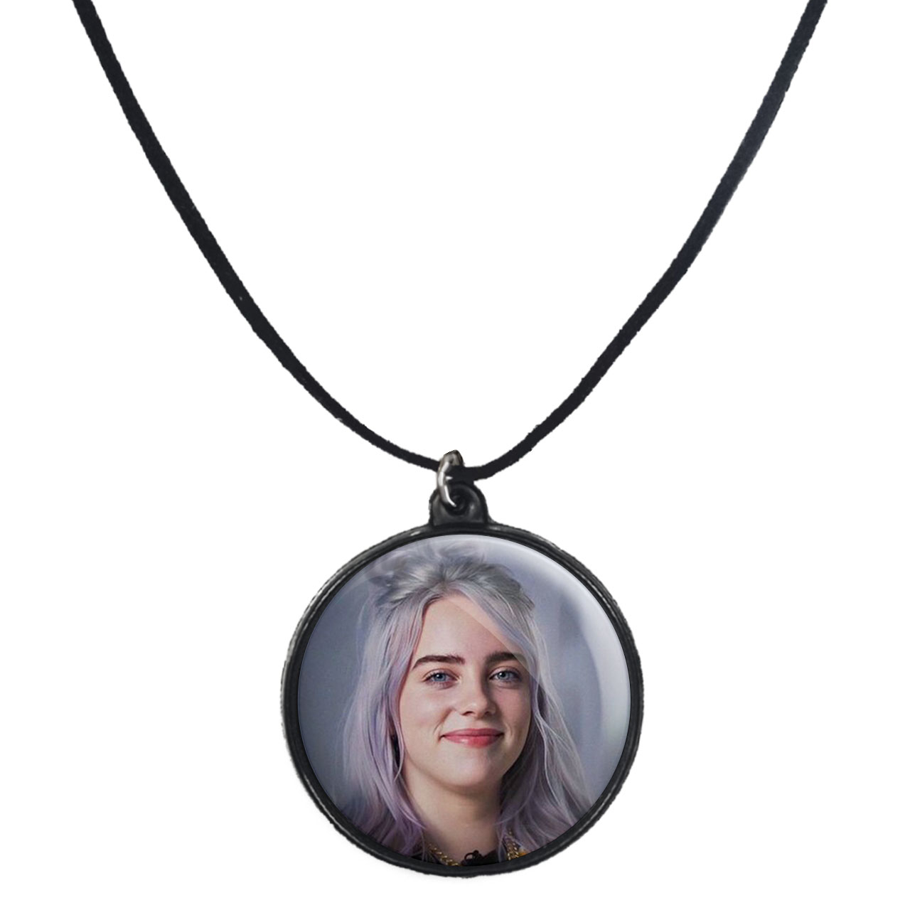 گردنبند پرمانه طرح بیلی آیلیش کد pmb.20026 مدل دو طرفه