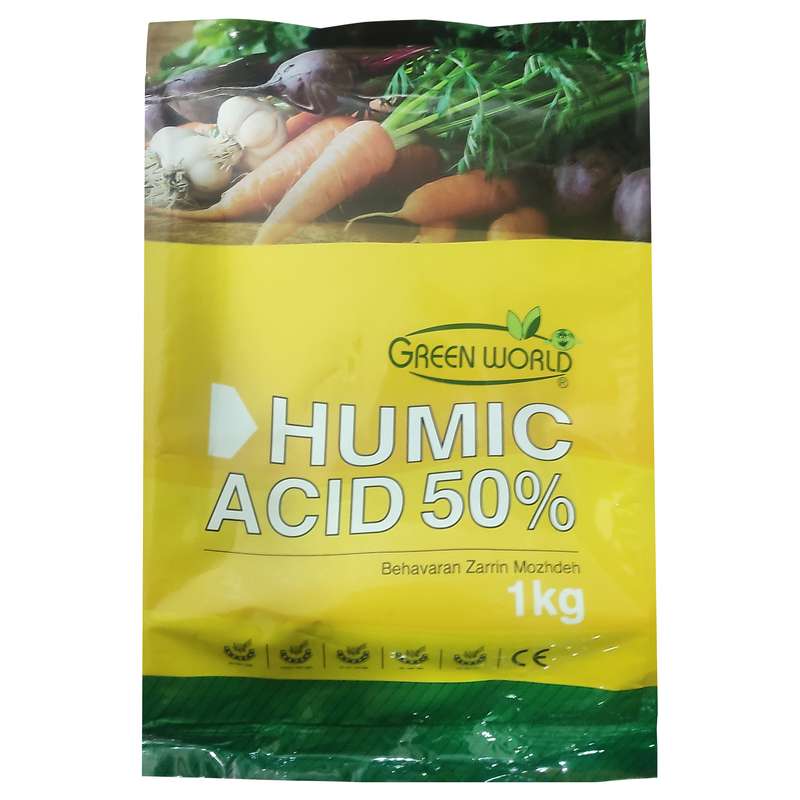 کود هیومیک اسید گرین وورد مدل  Humic 50% وزن 1 کیلوگرم
