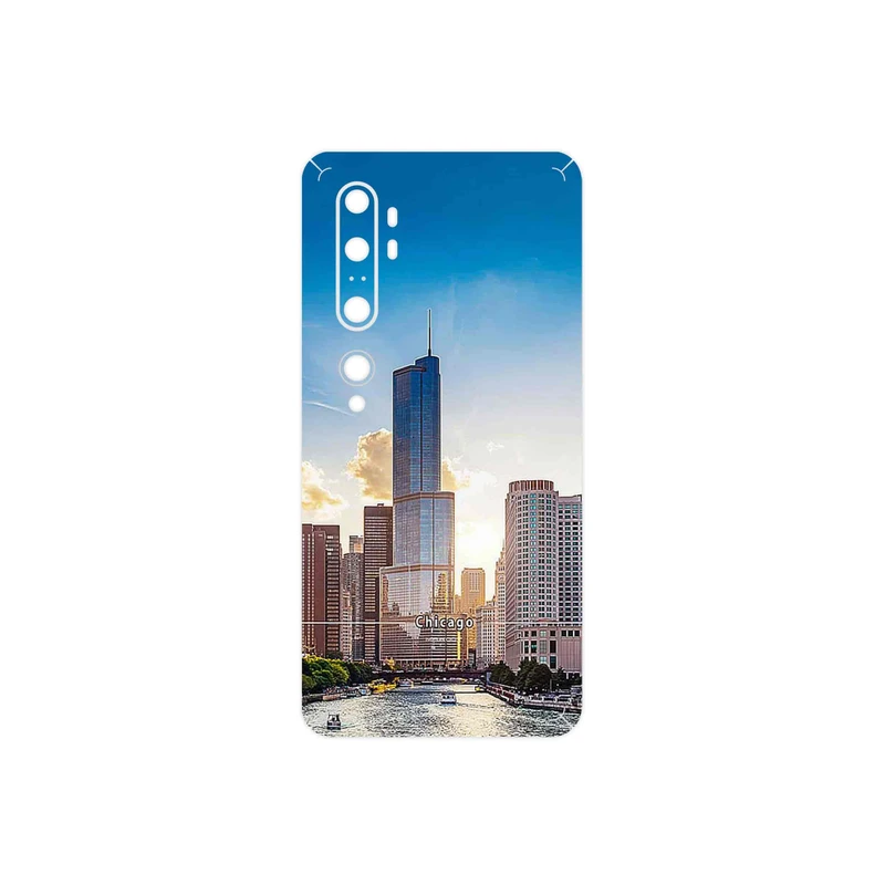برچسب پوششی ماهوت مدل City of Chicago مناسب برای گوشی موبایل شیائومی Mi Note 10