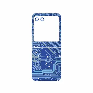 MAHOOT Blue_Printed_Circuit_Board Cover Sticker for Motorola Razr 40 Ultra