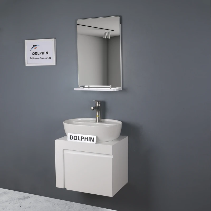 ست کابینت و روشویی دیواری دلفین مدل 5035 به همراه آینه