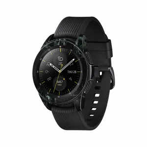 MAHOOT Graphite-Green-Marble Cover Sticker for Samsung Galaxy Watch 42mm Smartwatch