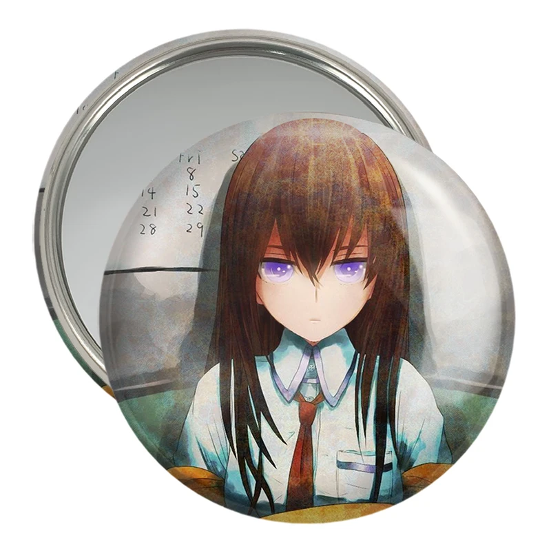 آینه جیبی خندالو مدل کوریسو ماکیسه انیمه اشتاینز گیت  کد 17492