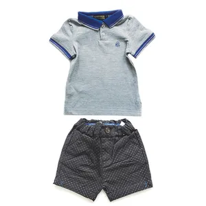 ست پولوشرت و شلوارک پسرانه رونوال مدل s3ttshsr