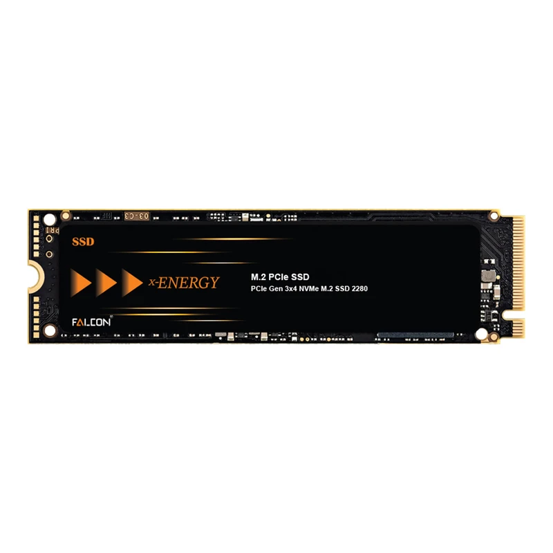 اس اس دی اینترنال pcie gen3 x4 ایکس انرژی مدل falcon ظرفیت 512 گیگابایت