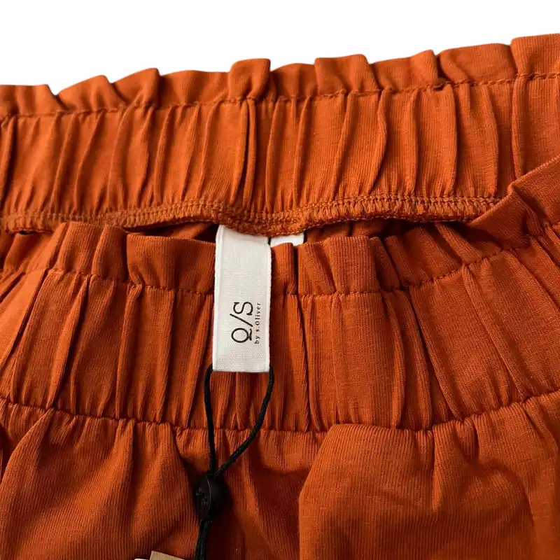 دامن کلوش زنانه اس.اولیور مدل جیب دار رنگ آجری