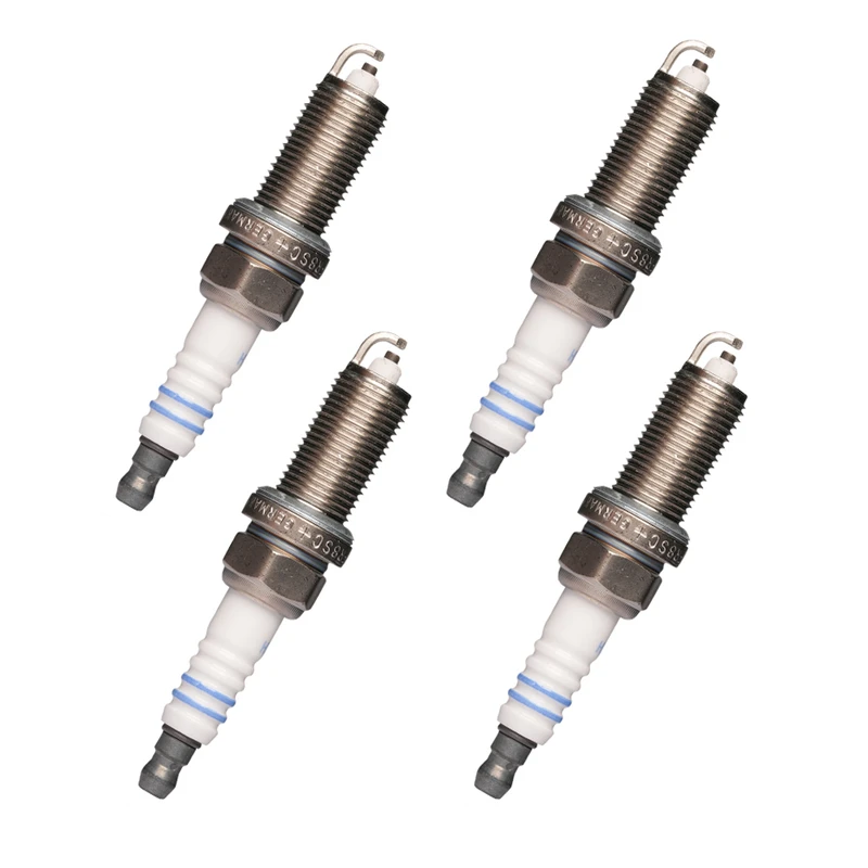 شمع خودرو بوش مدل FR8SC+42 79001 پایه بلند تک پلاتین مناسب برای رانا و رانا پلاس بسته 4 عددی