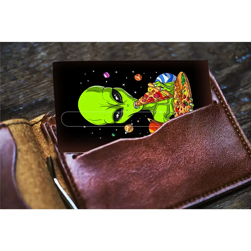 استیکر کارت پیکسل میکسل مدل آدم فضایی پیتزا به دست کد B52