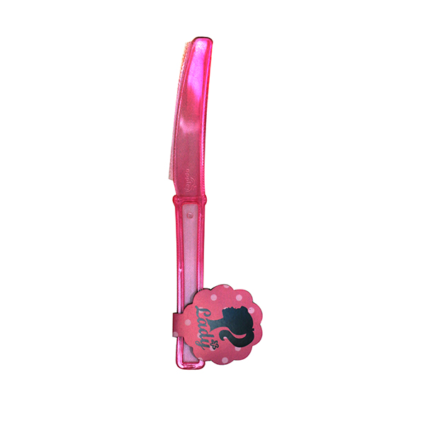 چاقو یکبار مصرف طرح Lady کد 0645 بسته 12 عددی 