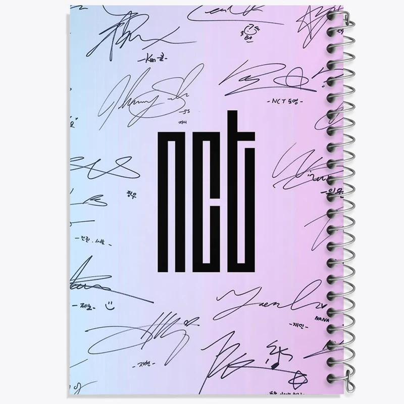 دفتر مشق 50 برگ خندالو مدل گروه NCT کد 12234