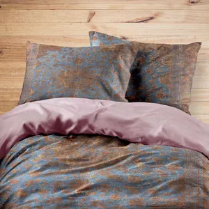 سرویس روتختی مدوپد طرح فرش وینتیج مدل C-Vintage35 یک نفره 4 تکه