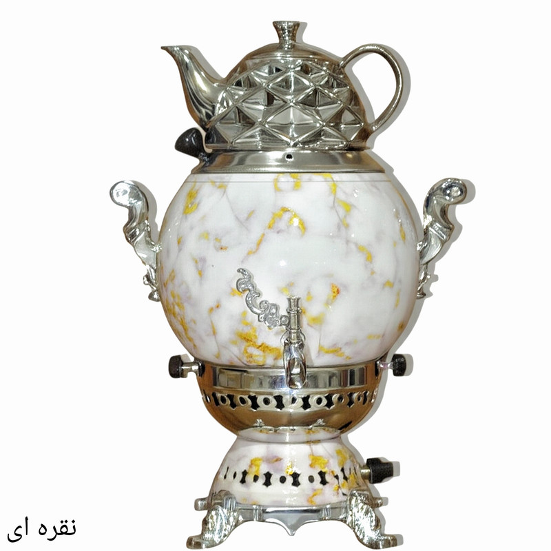 سماور گازی نارون مدل 2025 گنجایش 6 لیتر