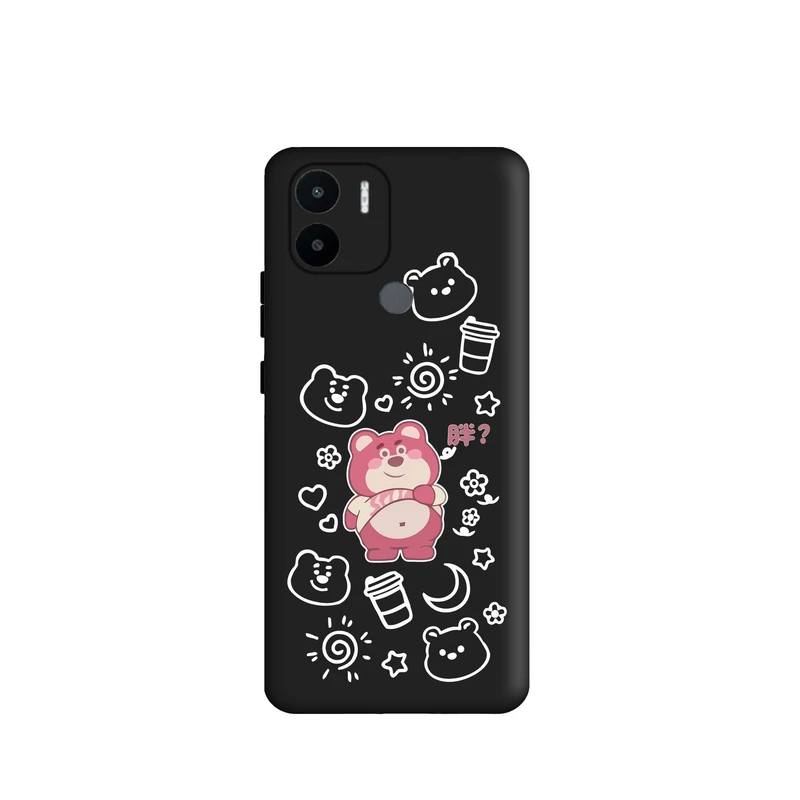 کاور قاب گارد طرح خرس بامزه کد t6412 مناسب برای گوشی موبایل شیائومی Redmi A1 Plus / Redmi A2 Plus 