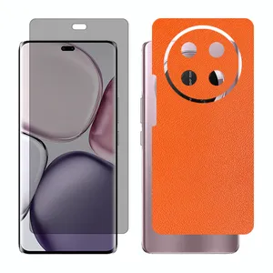 Glass Together model privacy screen protector suitable for Honor X9c mobile phone with back cover sticker