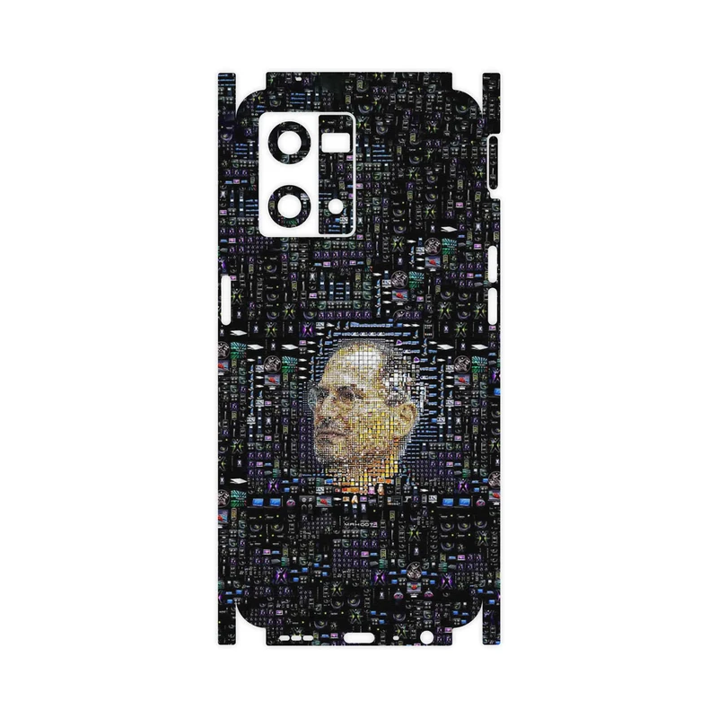 برچسب پوششی ماهوت مدل Collage of Steve Jobs 2-FullSkin مناسب برای گوشی موبایل اپو Reno 8 4G