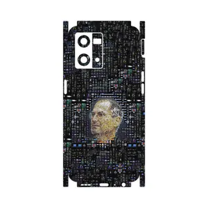 MAHOOT Collage of Steve Jobs 2-FullSkin Cover Sticker for Oppo Reno 8 4G