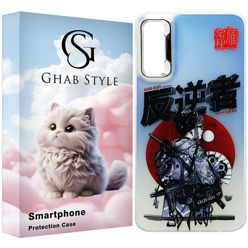 کاور قاب استایل مدل سامورایی مناسب برای گوشی موبایل سامسونگ Galaxy A50 / A50S / A30S