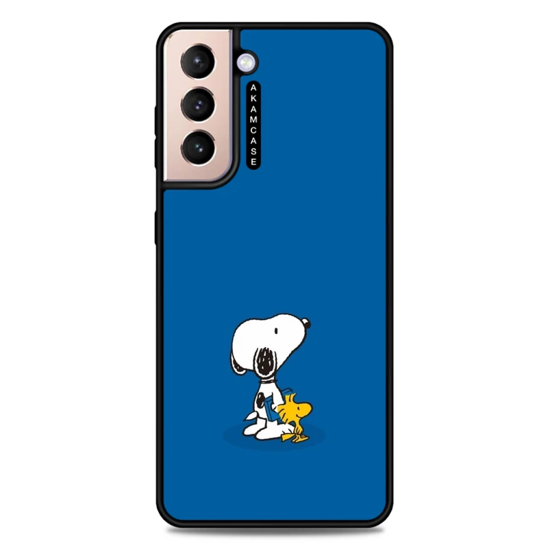 کاور آکام مدل AMC-WSGS21P-SNOOPY-37 مناسب برای گوشی موبایل سامسونگ Galaxy S21 Plus