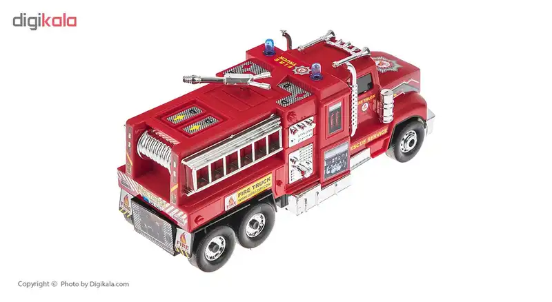ماشین آتش نشانی اسباب بازی دورج توی طرح Fire Truck