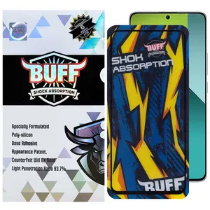Buff Shock-Shock-G Glass Screen Protector For Xiaomi Redmi Note 13 4G / 5G / Note 13 Pro 4G / 5G / Note 13R Pro