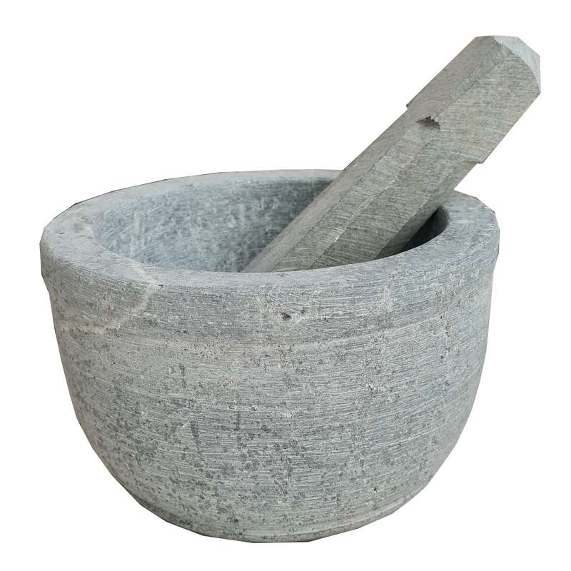 هاون سنگی مدل دسته دار گرد هاون سنگی مدل دسته دار گرد