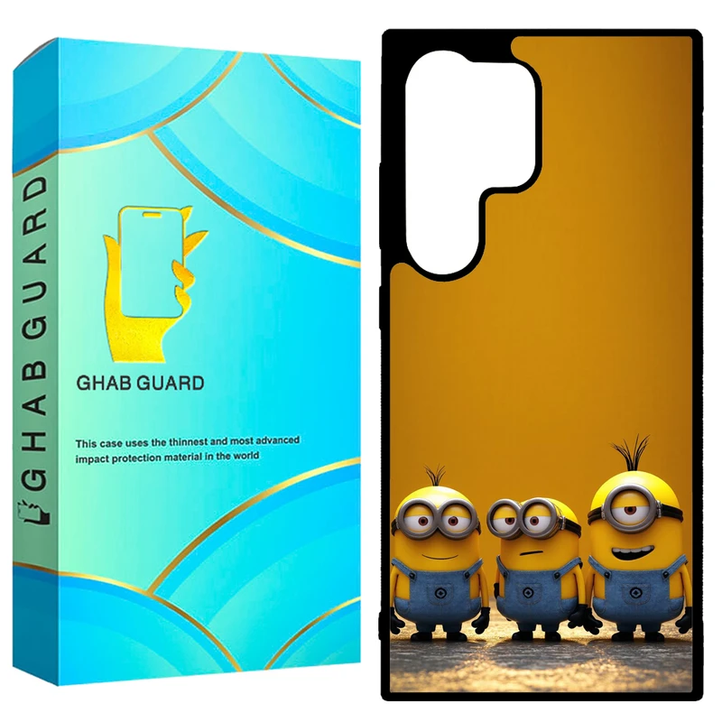 کاور قاب گارد طرح مینیون مدل GCHPD24U مناسب برای گوشی موبایل سامسونگ Galaxy S24 Ultra 5G