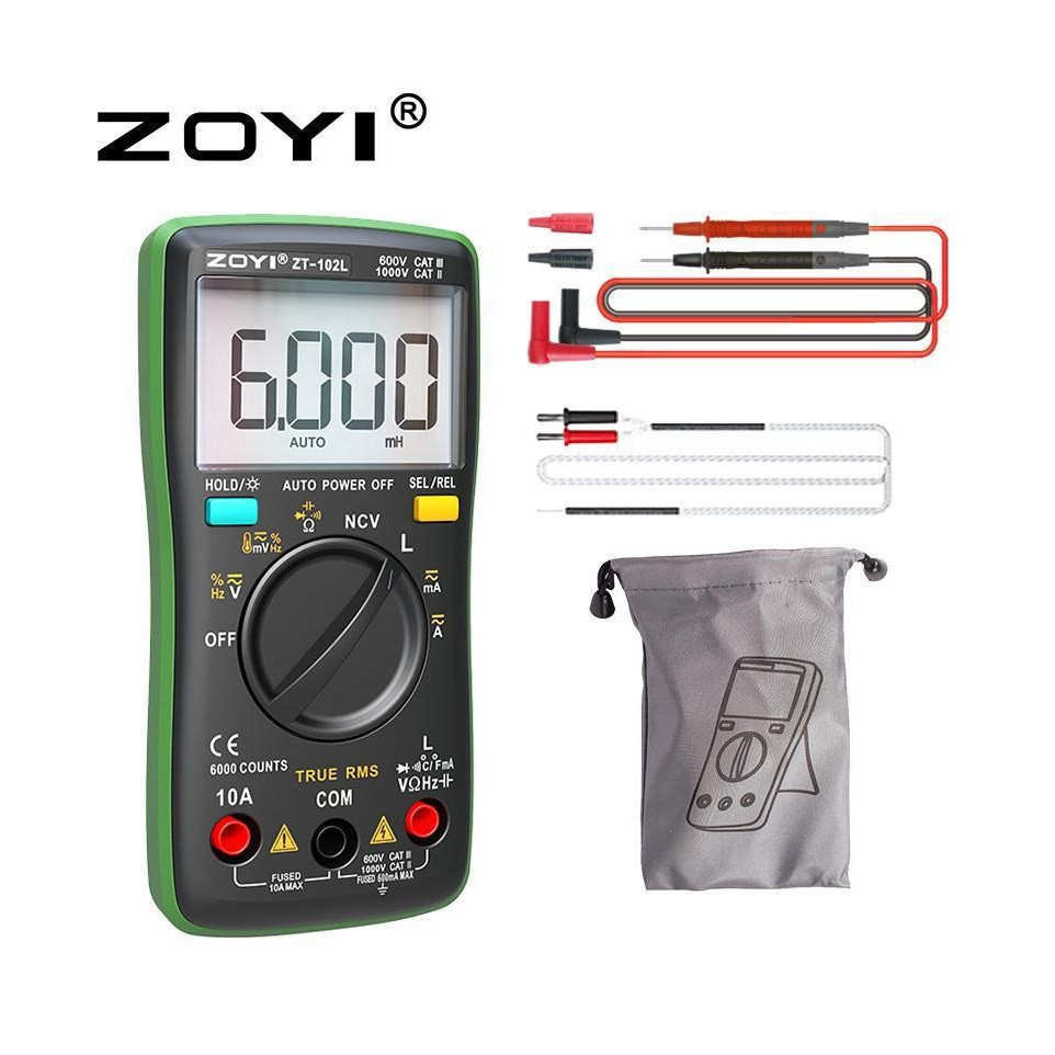ال سی آر متر و مولتی متر زویی مدل ZT-102L ال سی آر متر و مولتی متر زویی مدل ZT-102L