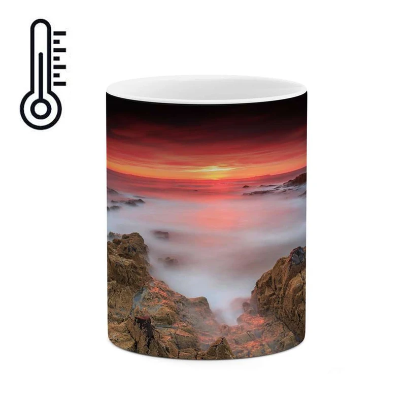 ماگ حرارتی کاکتی مدل منظره کد mgh13224