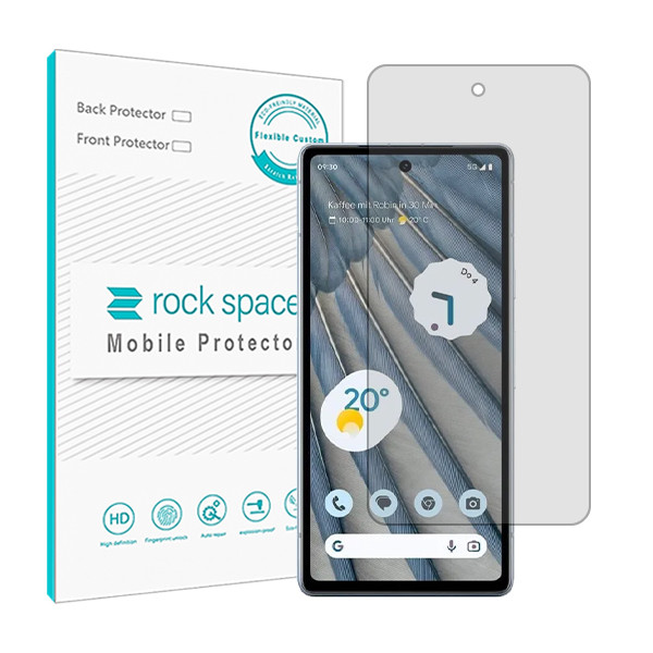 محافظ صفحه نمایش شفاف راک اسپیس مدل HyGEL مناسب برای گوشی موبایل گوگل Google Pixel 7a 