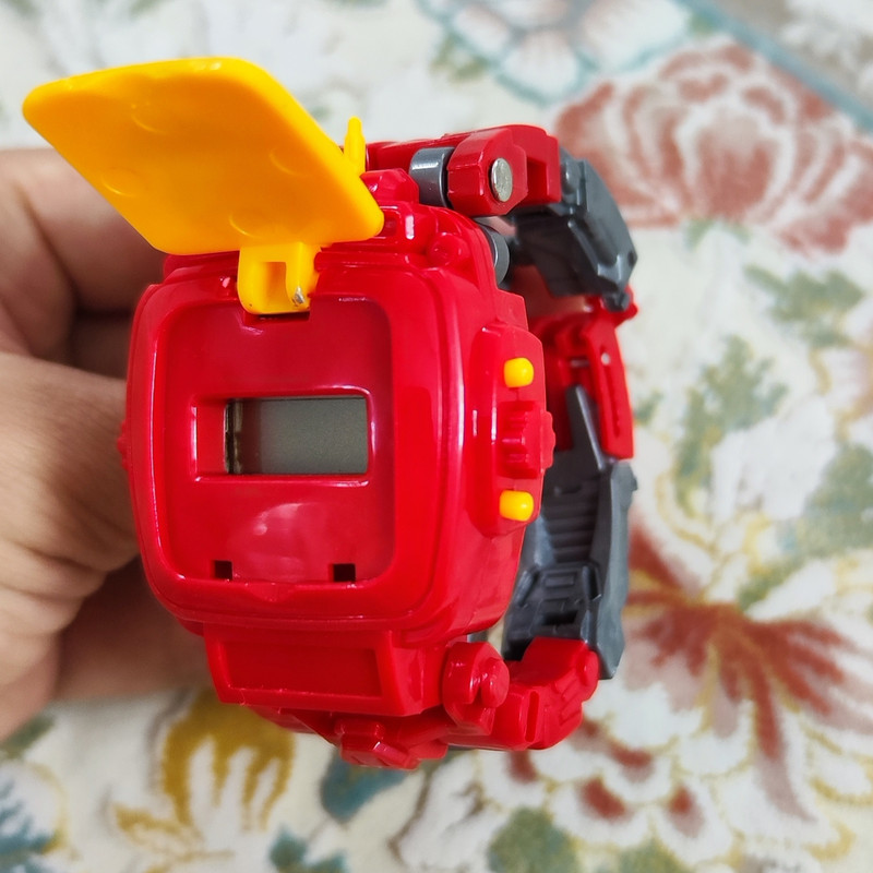 ساعت مچی دیجیتال
بچگانه طرح ربات