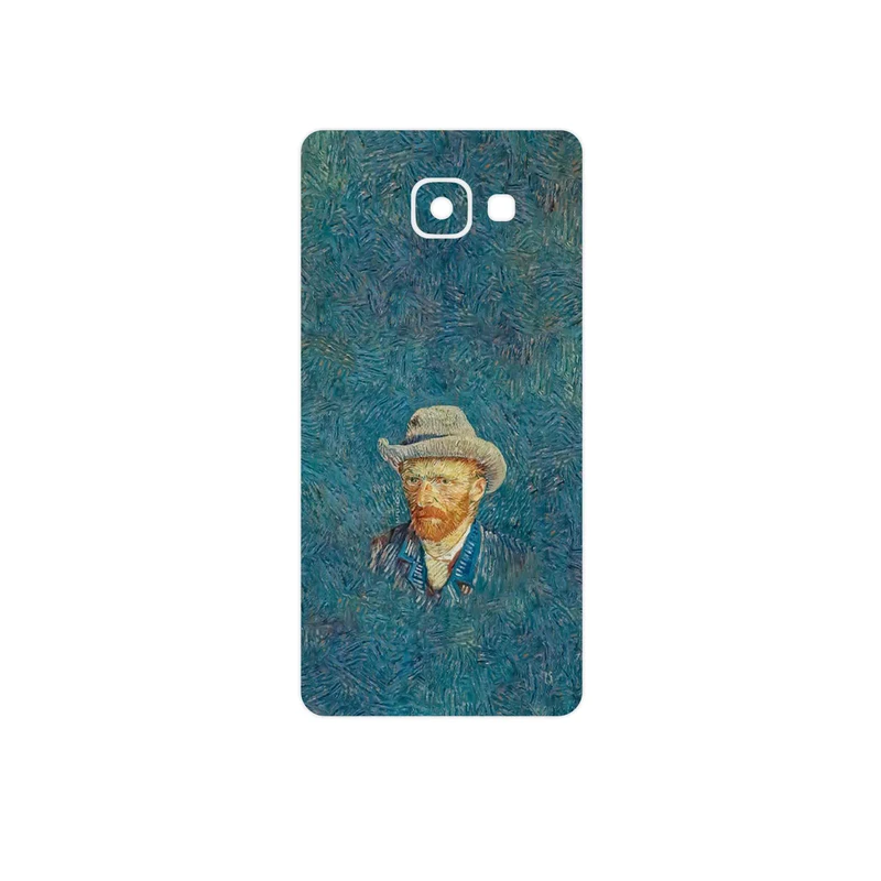 برچسب پوششی ماهوت مدل Self portrait with a gray felt hat مناسب برای گوشی موبایل سامسونگ Galaxy A5 2016