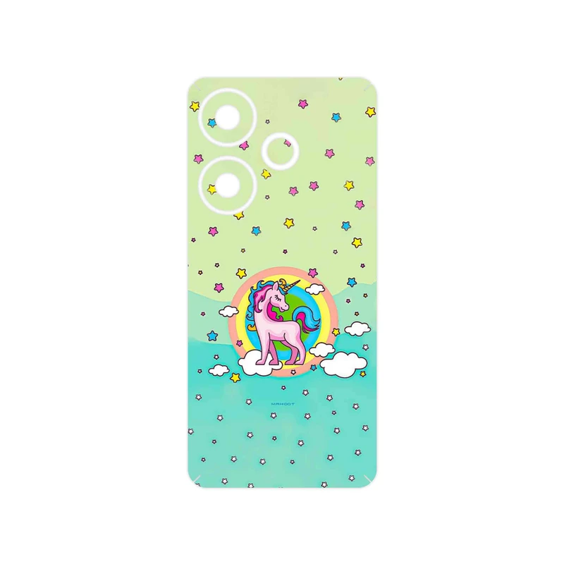 برچسب پوششی ماهوت مدل Rainbow unicorn adventure مناسب برای گوشی موبایل شیائومی Poco F6