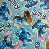 کاغذ کادو مدل استیچ سایز 50*70 سانتی متر مجموعه 5 عددی