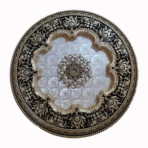 گل سقفی سپاهان سقف آرا  مدل شمسه ساده کد 393