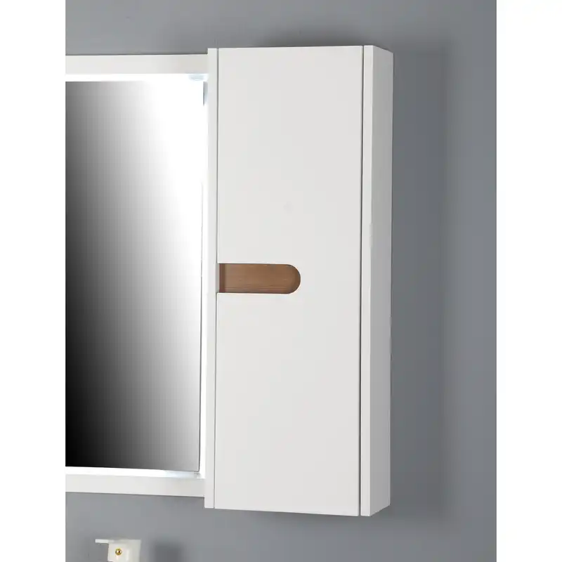 ست کابینت و روشویی دلفین مدل 1118-T به همراه آینه و باکس