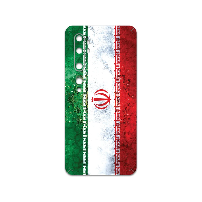 برچسب پوششی ماهوت مدل IRAN-Flag-1 مناسب برای گوشی موبایل شیائومی Mi Note 10