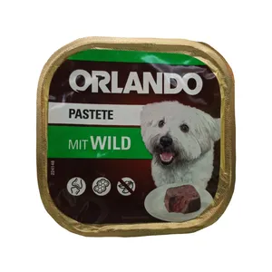 کنسرو غذای سگ اورلاندو مدل wild_300 وزن 300 گرم