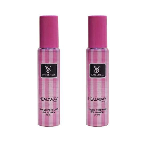 عطر جیبی زنانه هدوی استوری مدل ویکتوریا سکرت بامبشل حجم 30 میلی لیتر مجموعه 2 عددی