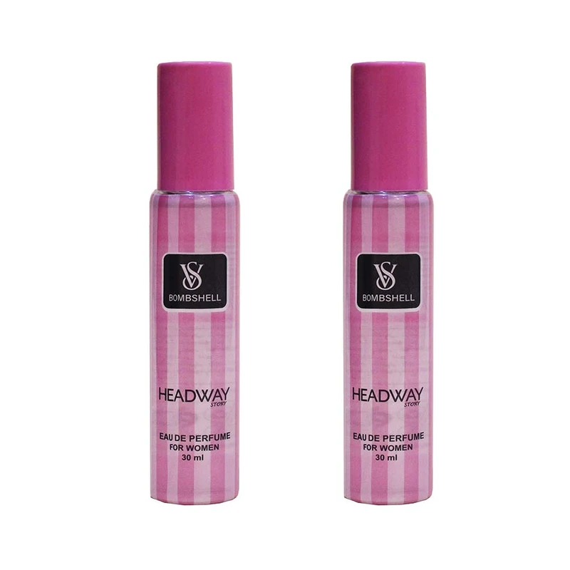 عطر جیبی زنانه هدوی استوری مدل ویکتوریا سکرت بامبشل حجم 30 میلی لیتر مجموعه 2 عددی